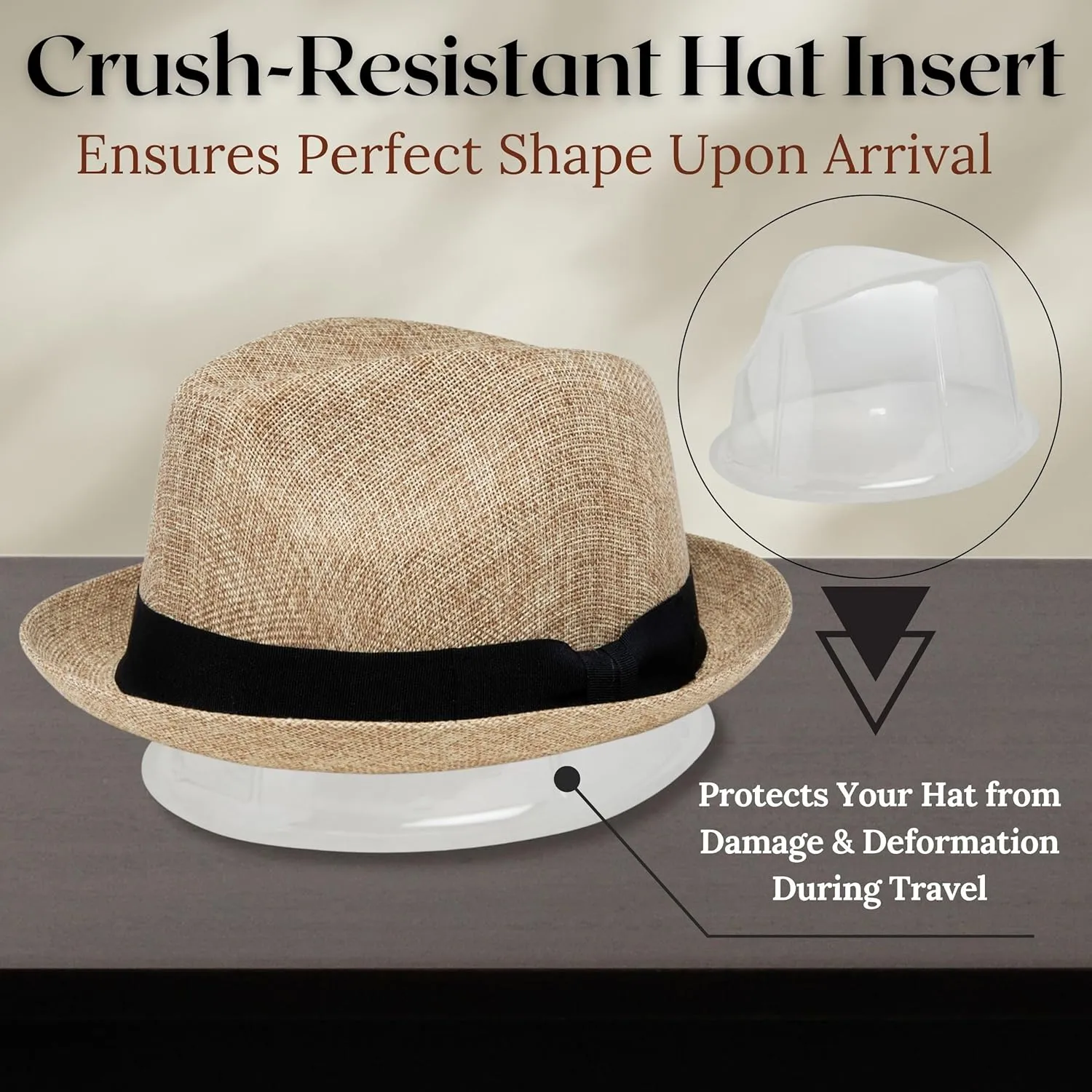 Funky Junque Premium Fedora Hat - Stylish Sun Protection for Men & Women - Perfect for Summer Beach, Travel & Outdoors