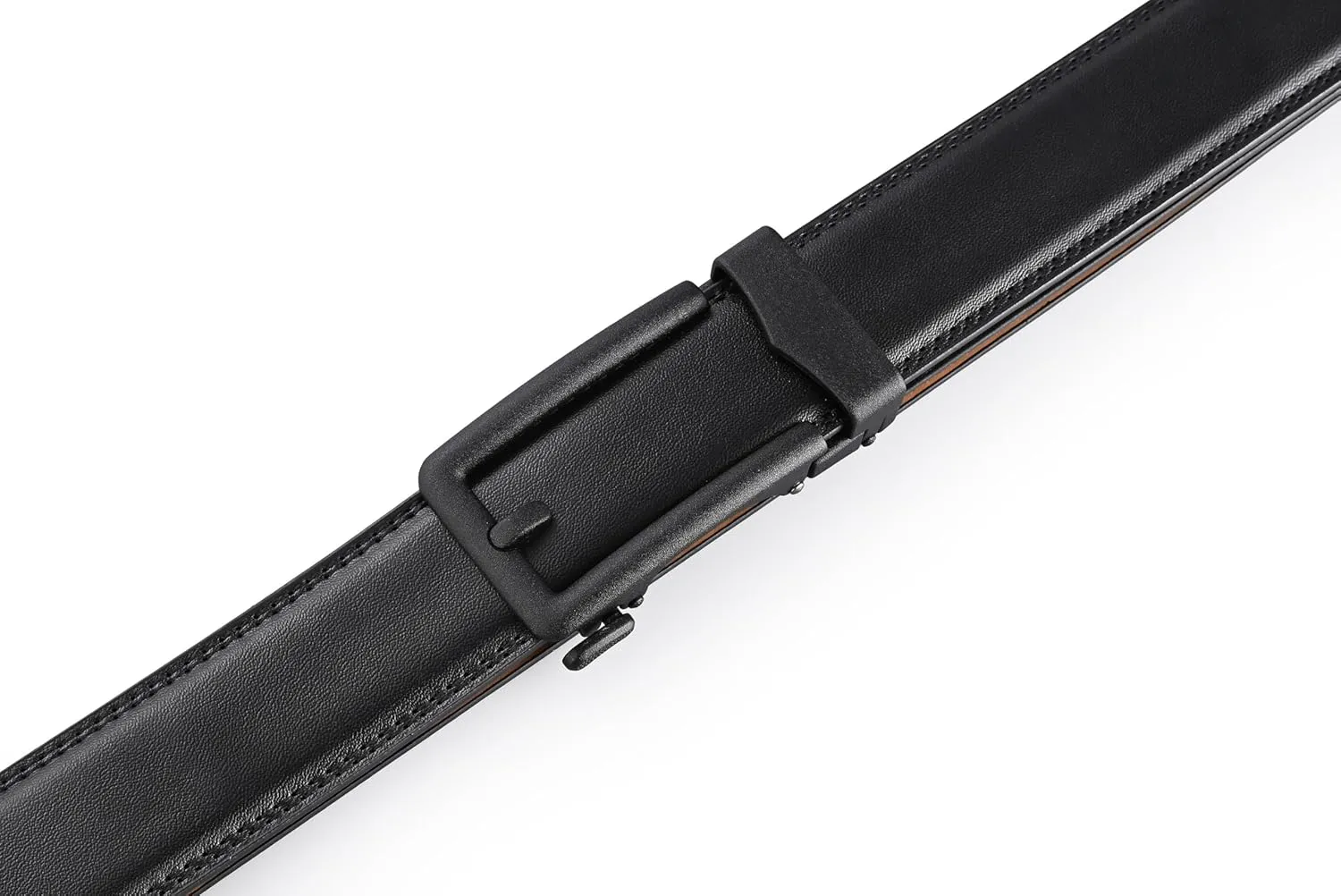 Men's Belt, Ratchet Dress Casual Belt with Adjustable Automatic Buckle Trim to Fit